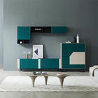MDF Oak W160 Family Room Storage Cabinets Modern Wood TV Stand